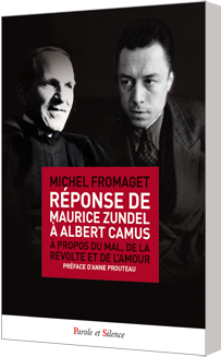 Réponse de Maurice Zundel à Albert Camus