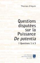 Questions disputées sur la Puissance De potentia