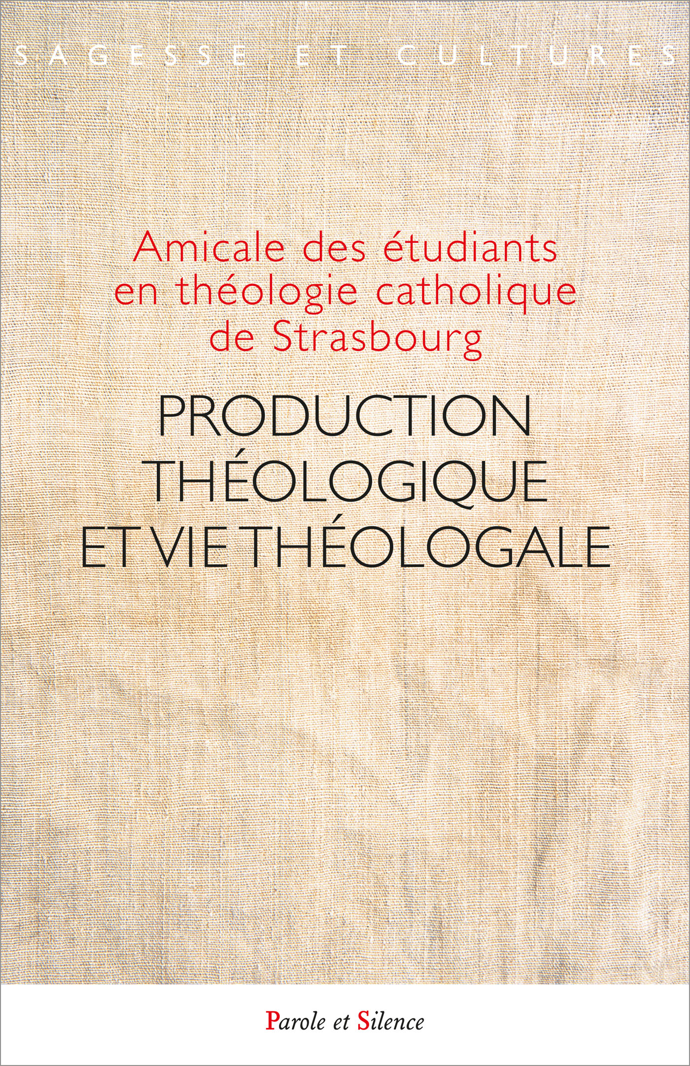 Production thologique et vie thologale