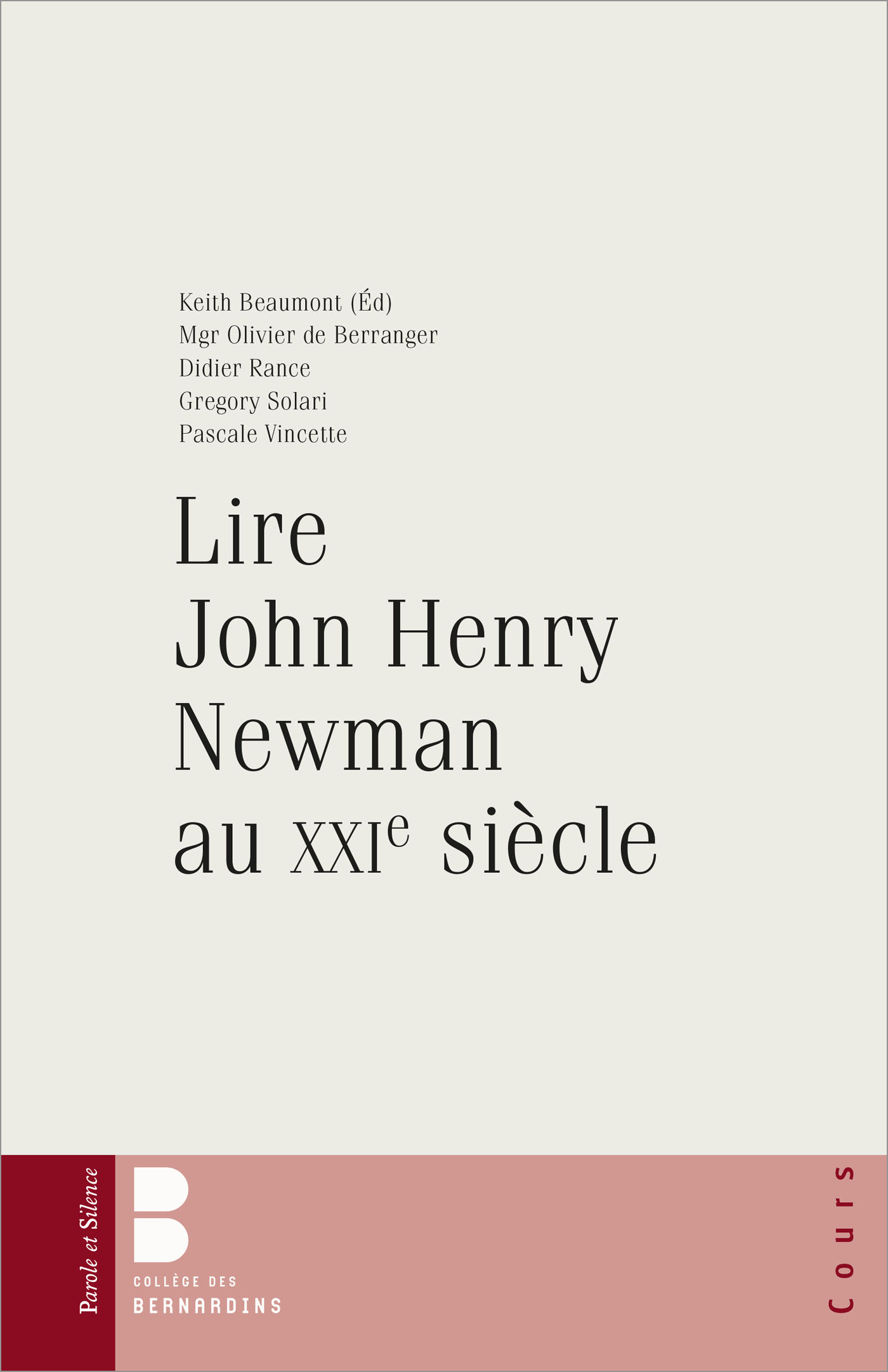 Lire John Henry Newman au XXIème siècle