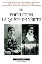 Edith Stein, la qute de vrit