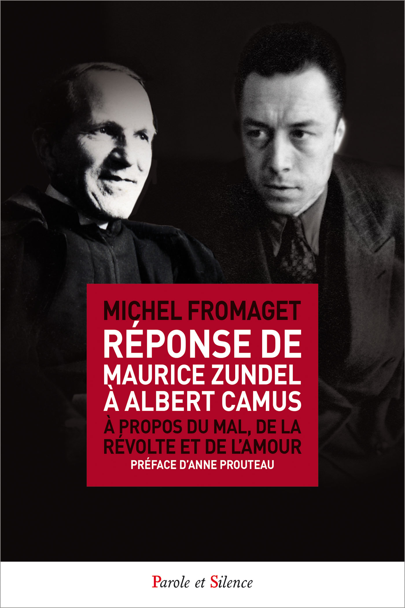 Rponse de Maurice Zundel  Albert Camus