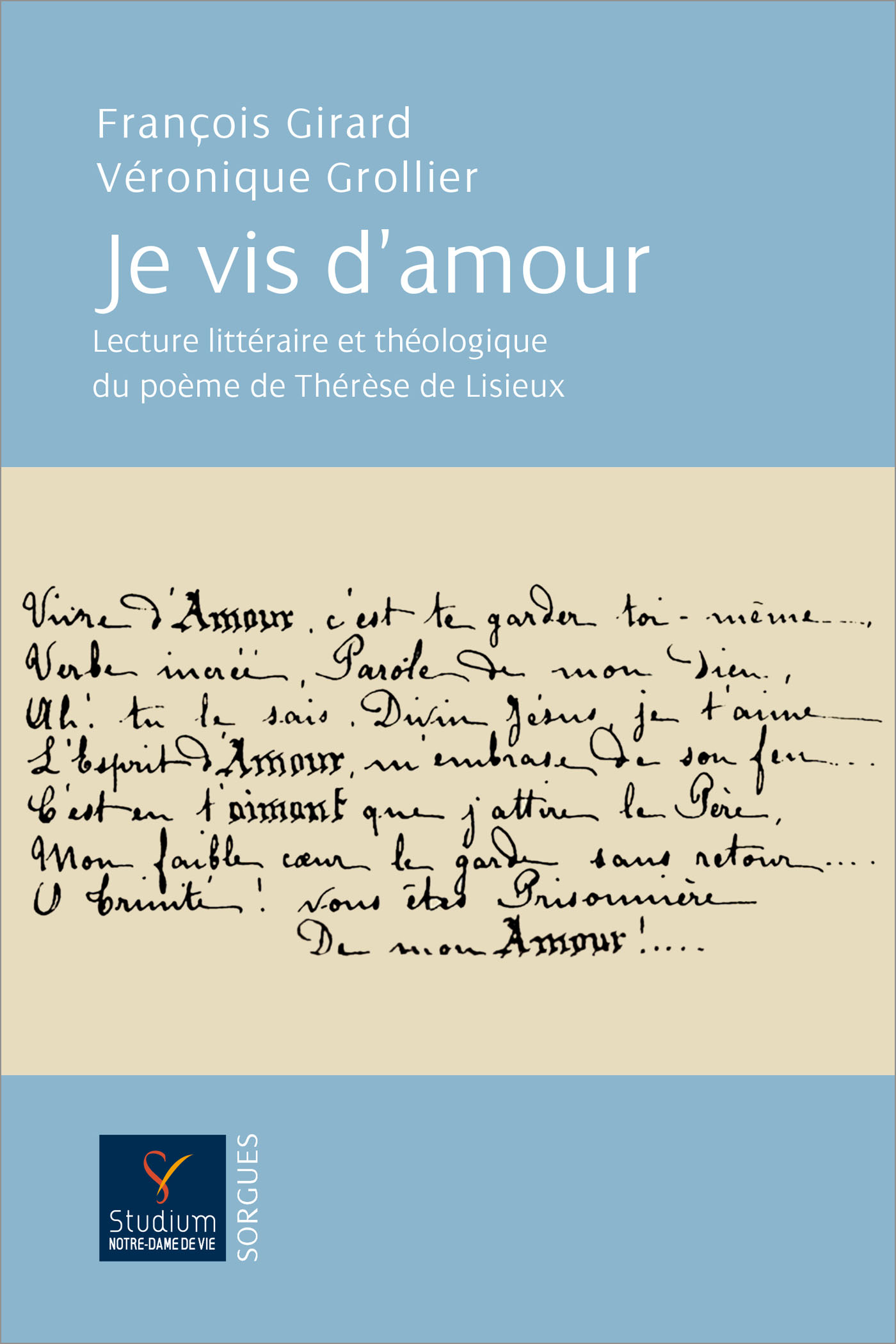 Je vis d'amour