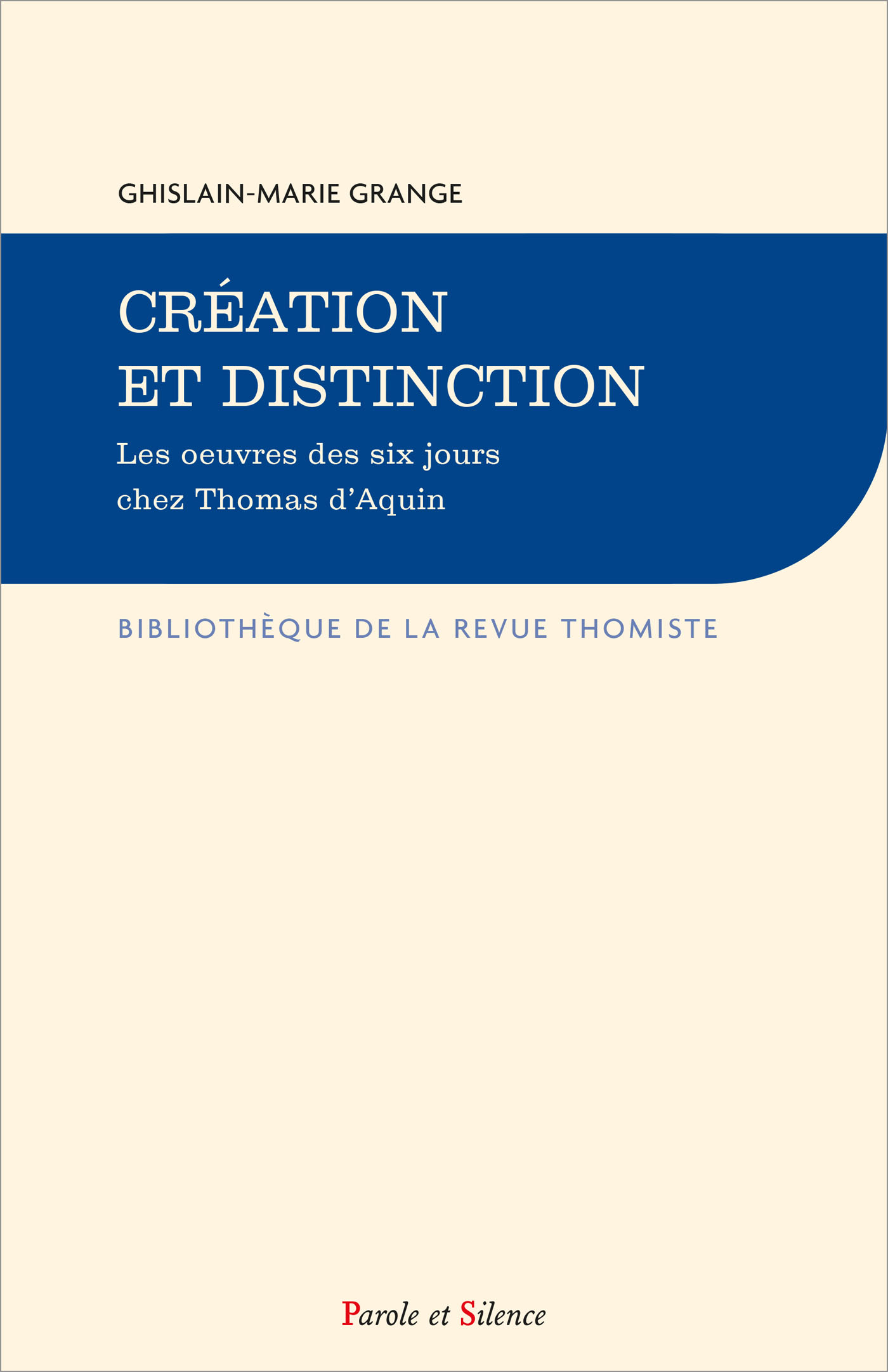 Cration et distinction