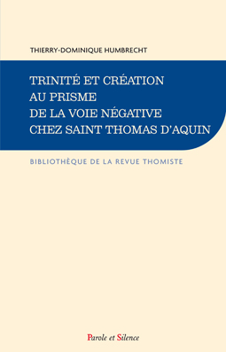 Trinit et cration au prisme de la voie ngative