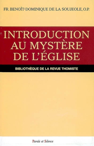 Introduction au mystre de l'Eglise