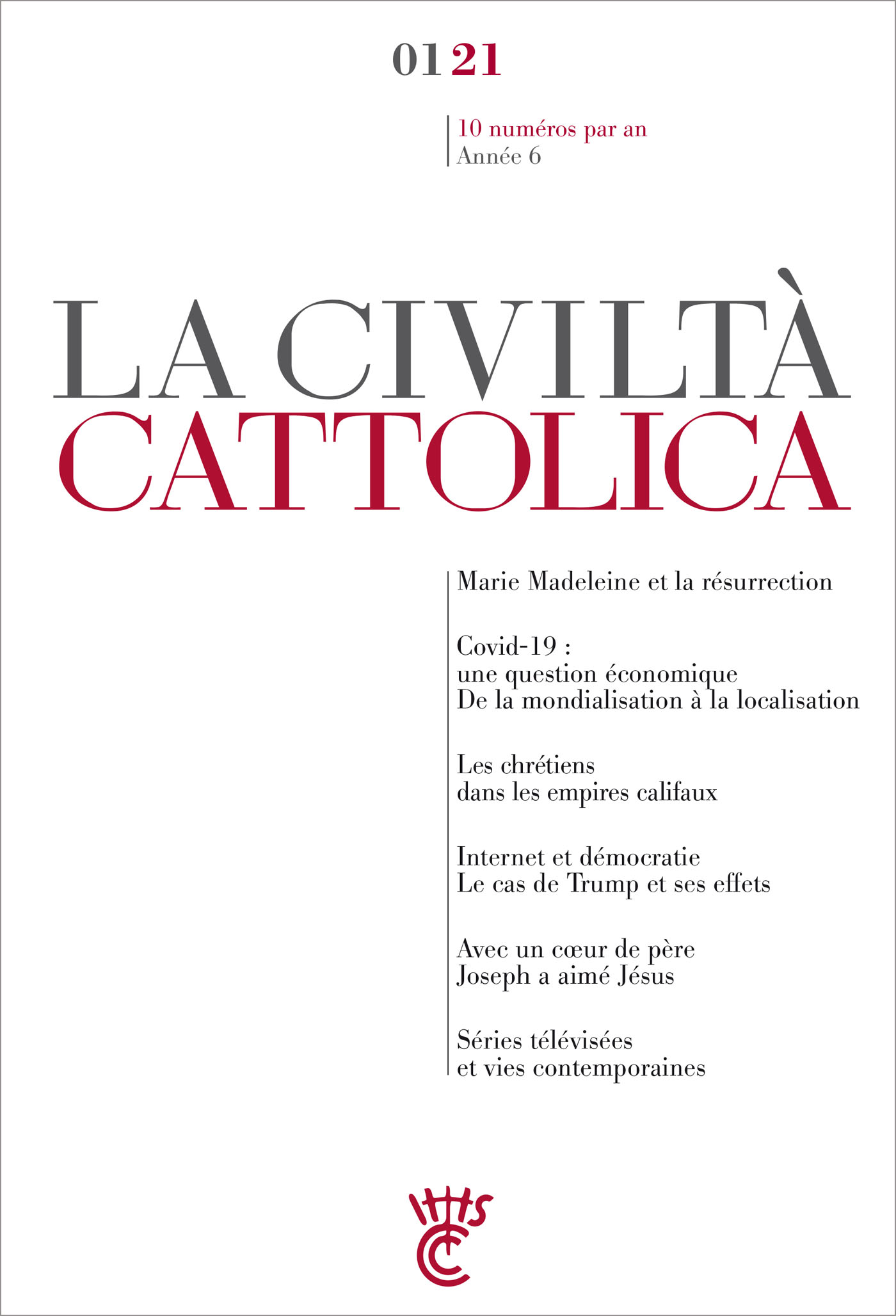 LA CIVILTA CATTOLICA 0121