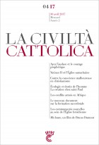 Civiltà Cattolica Avril 2017