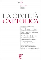 Civilt Cattolica Avril 2017