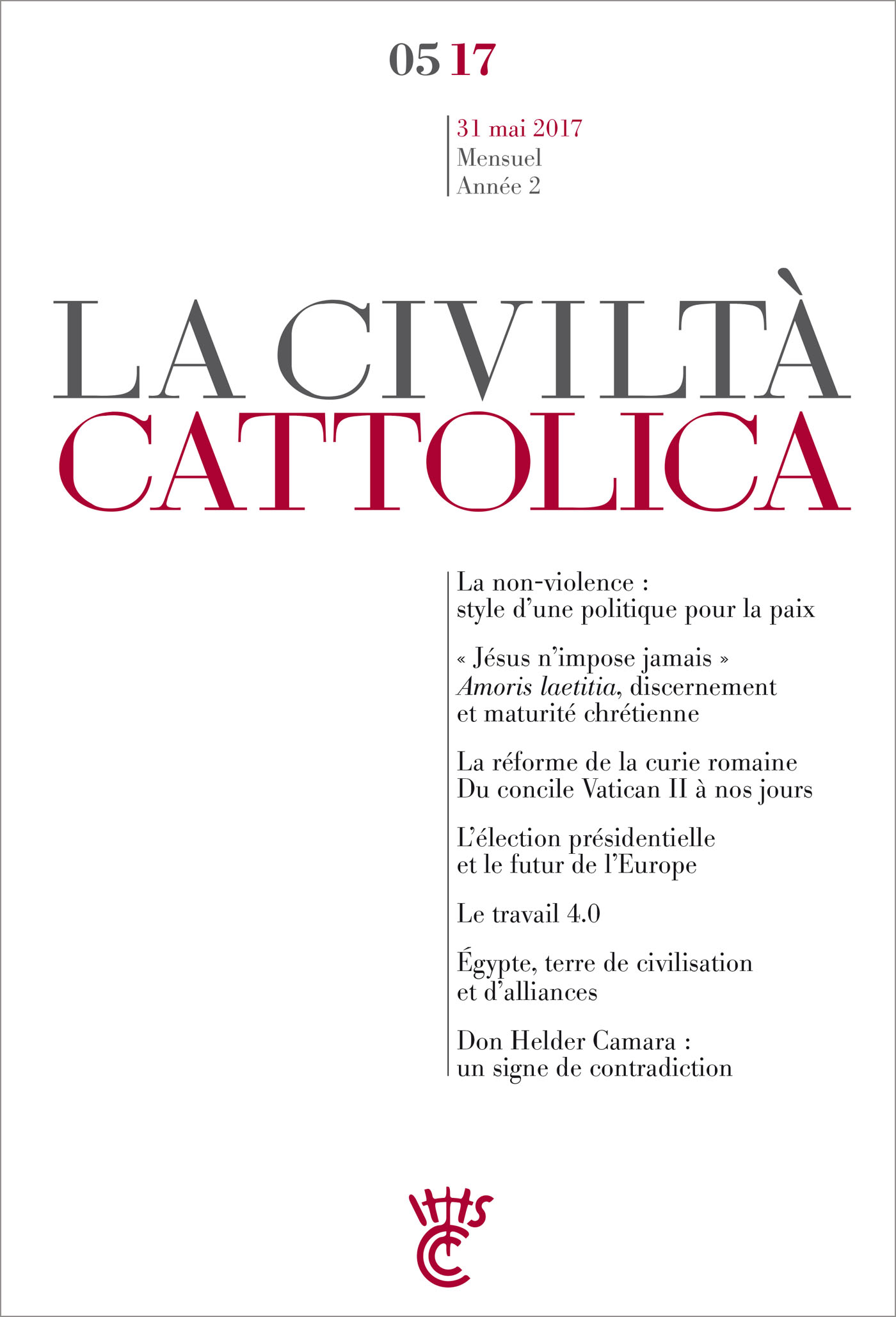 Civilt Cattolica Mai 2017