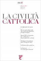 Civilt Cattolica Juin 2017