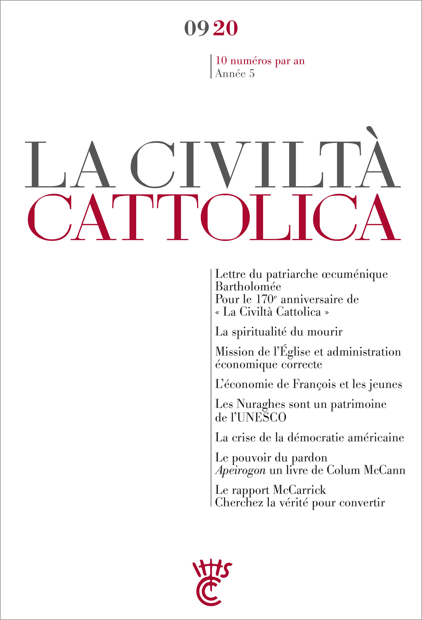 LA CIVILTA CATTOLICA 0920