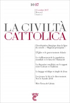 Civilt Cattolica Octobre 2017