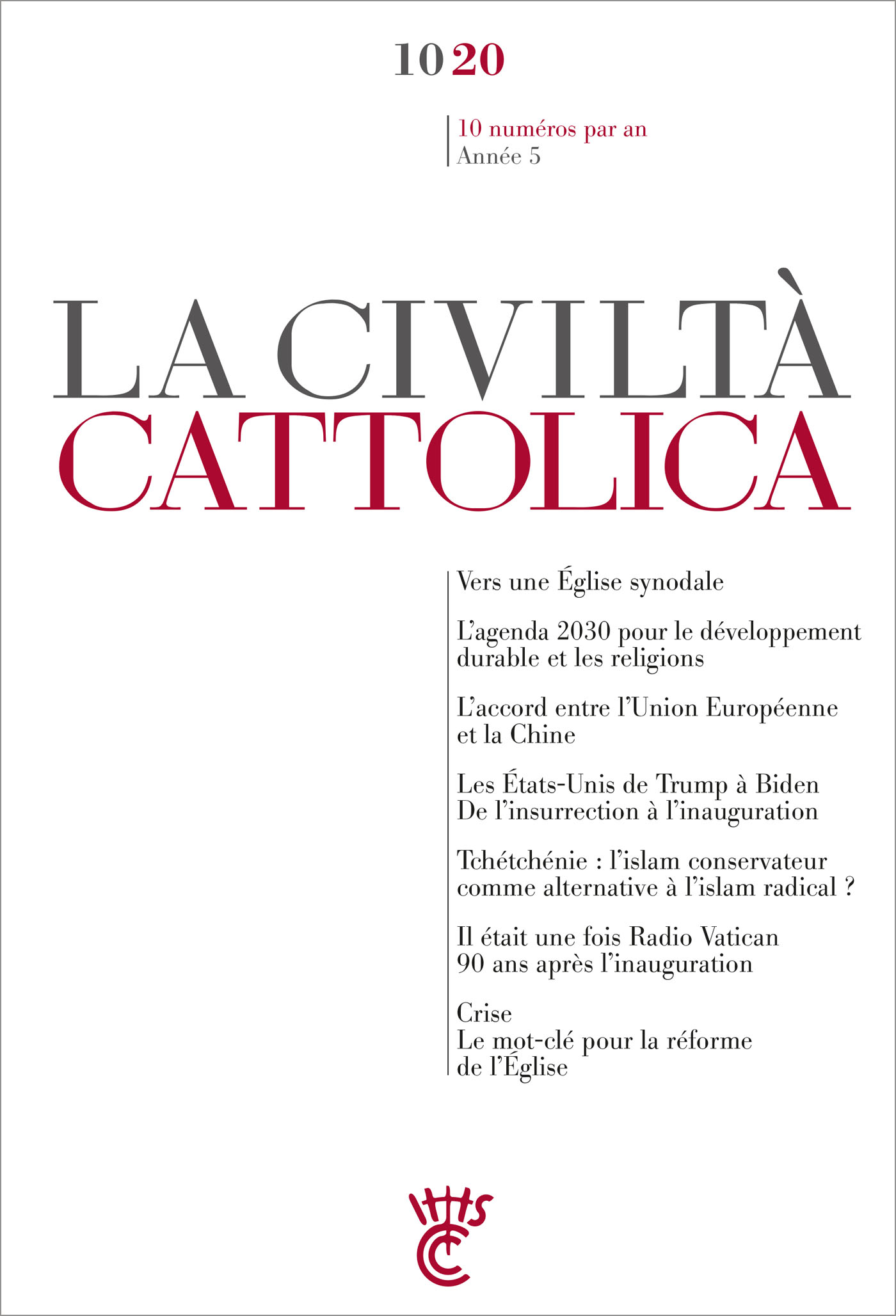 LA CIVILTA CATTOLICA 1020