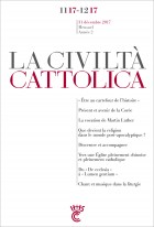 Civiltà Cattolica Novembre-Décembre 2017