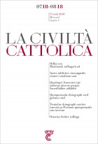 Civilt Cattolica JUILLET-AOT 2018