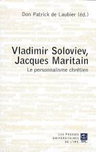 Vladimir Soloviev, Jacques Maritain et le personnalisme chrtien