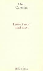 Lettre  mon mari mort