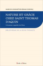 Nature et grce chez saint Thomas d'Aquin