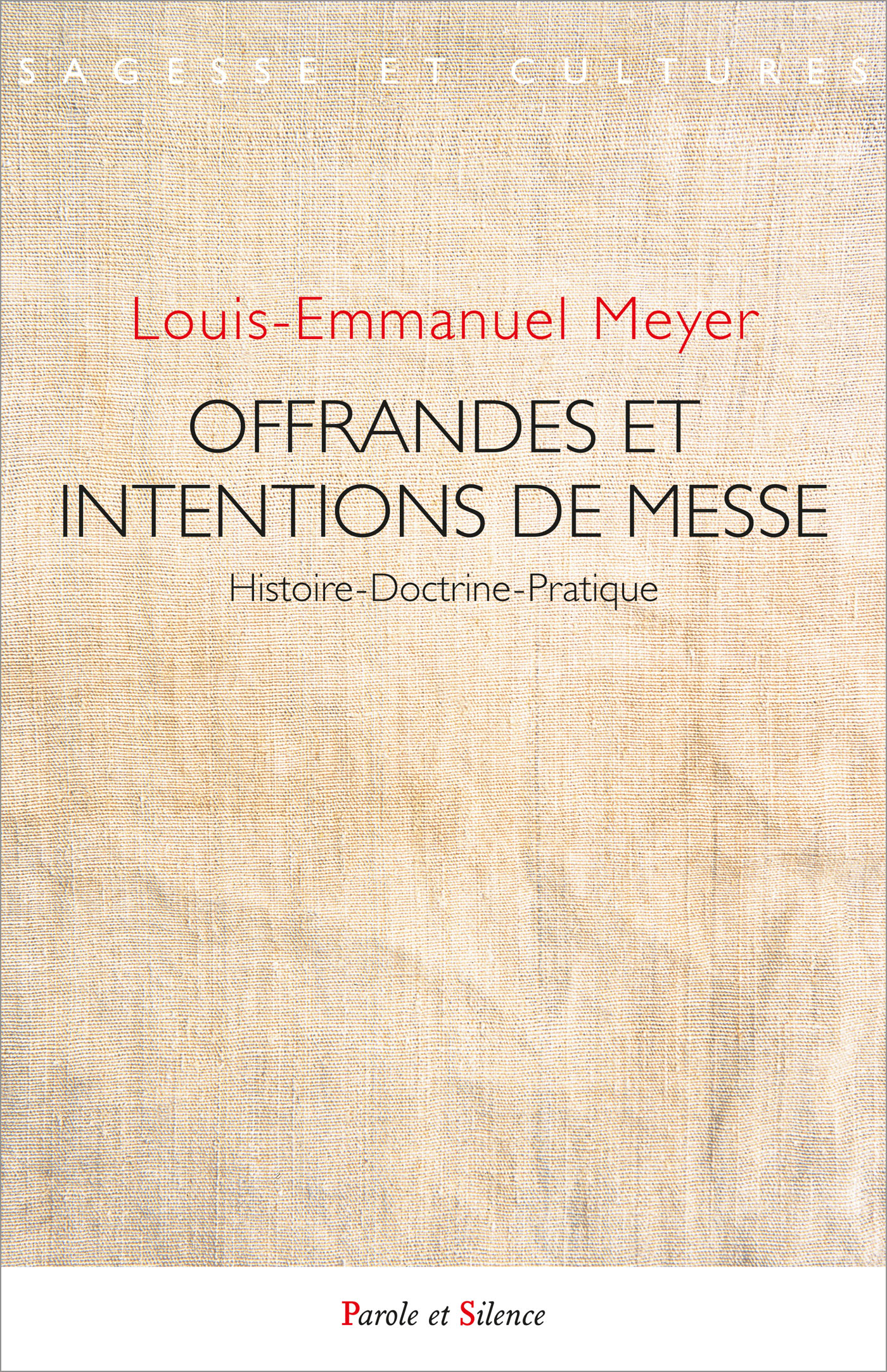 Offrandes et intentions de messe