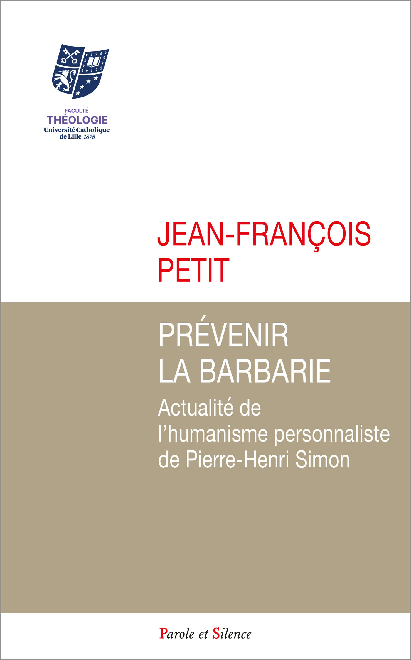 Prvenir la barbarie