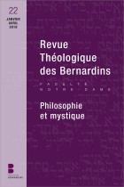 Revue théologique des Bernardins n. 22