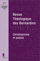 Revue Théologique des Bernardins n°27