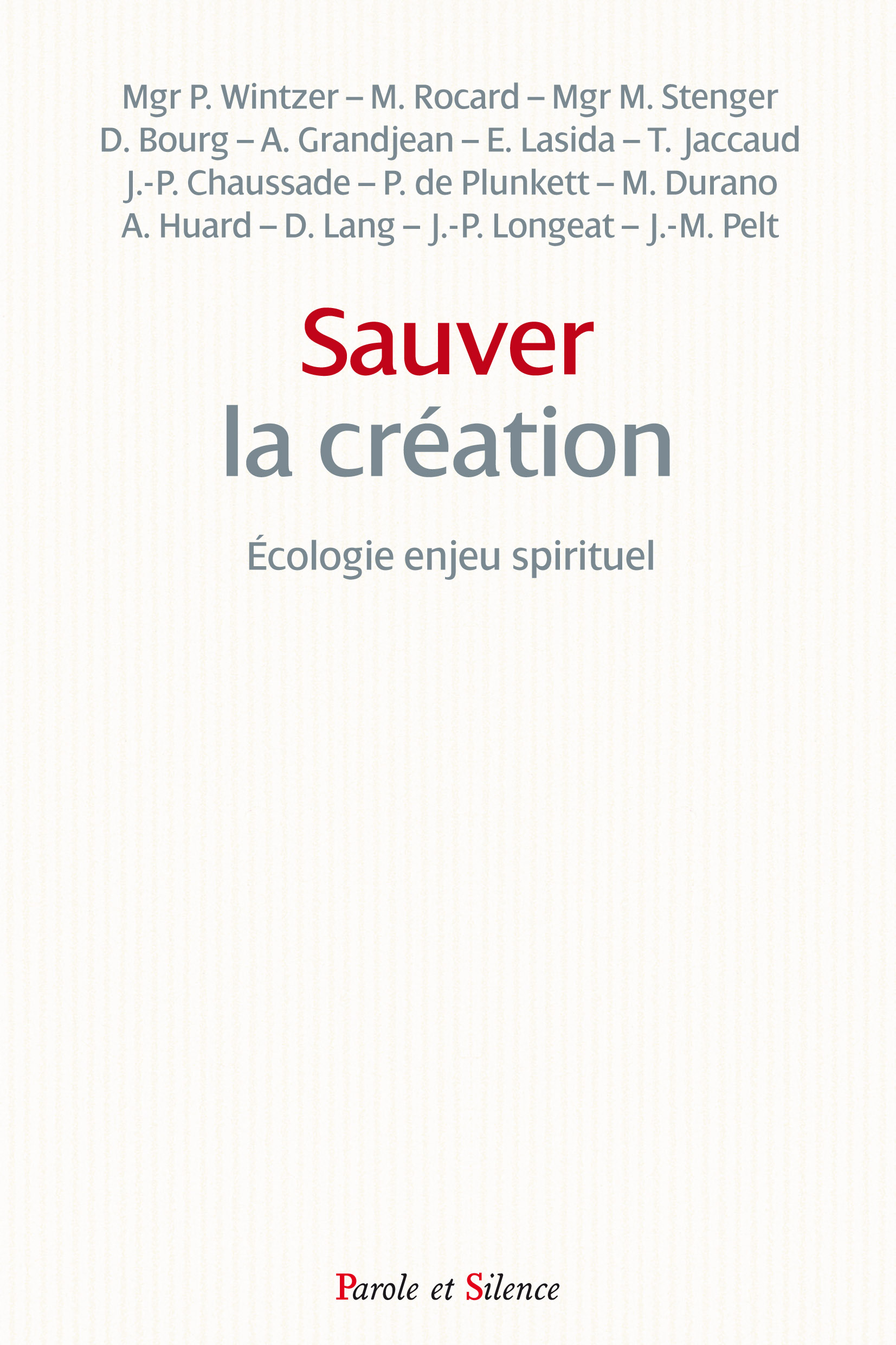 Sauver la cration