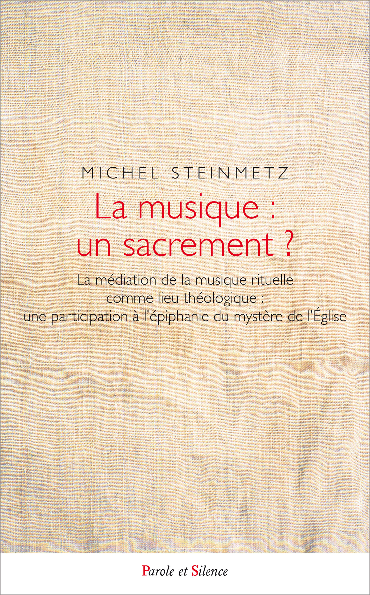 La musique : un sacrement ?