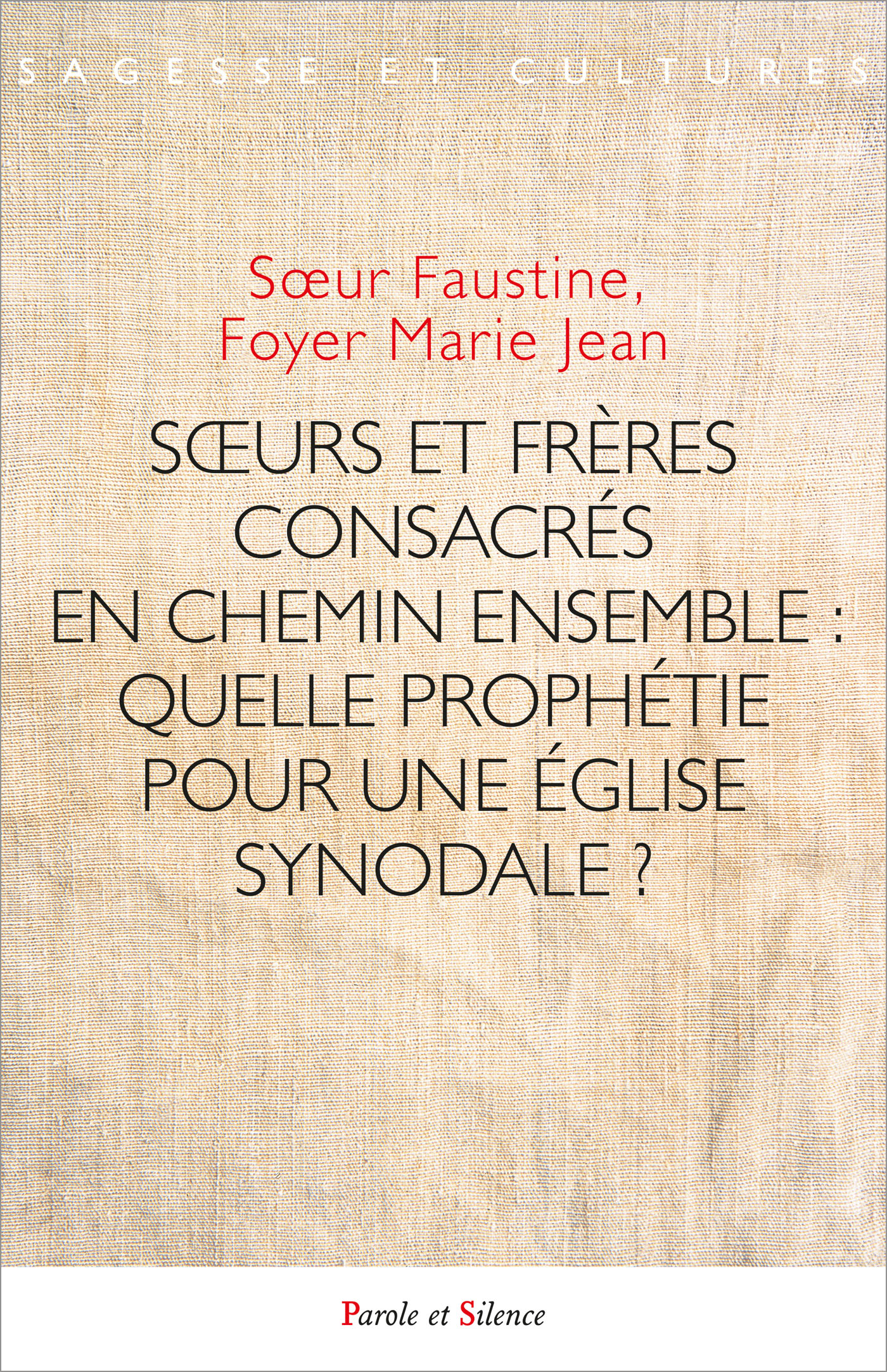 Surs et frres consacrs en chemin ensemble : quelle prophtie pour une glise synodale ?