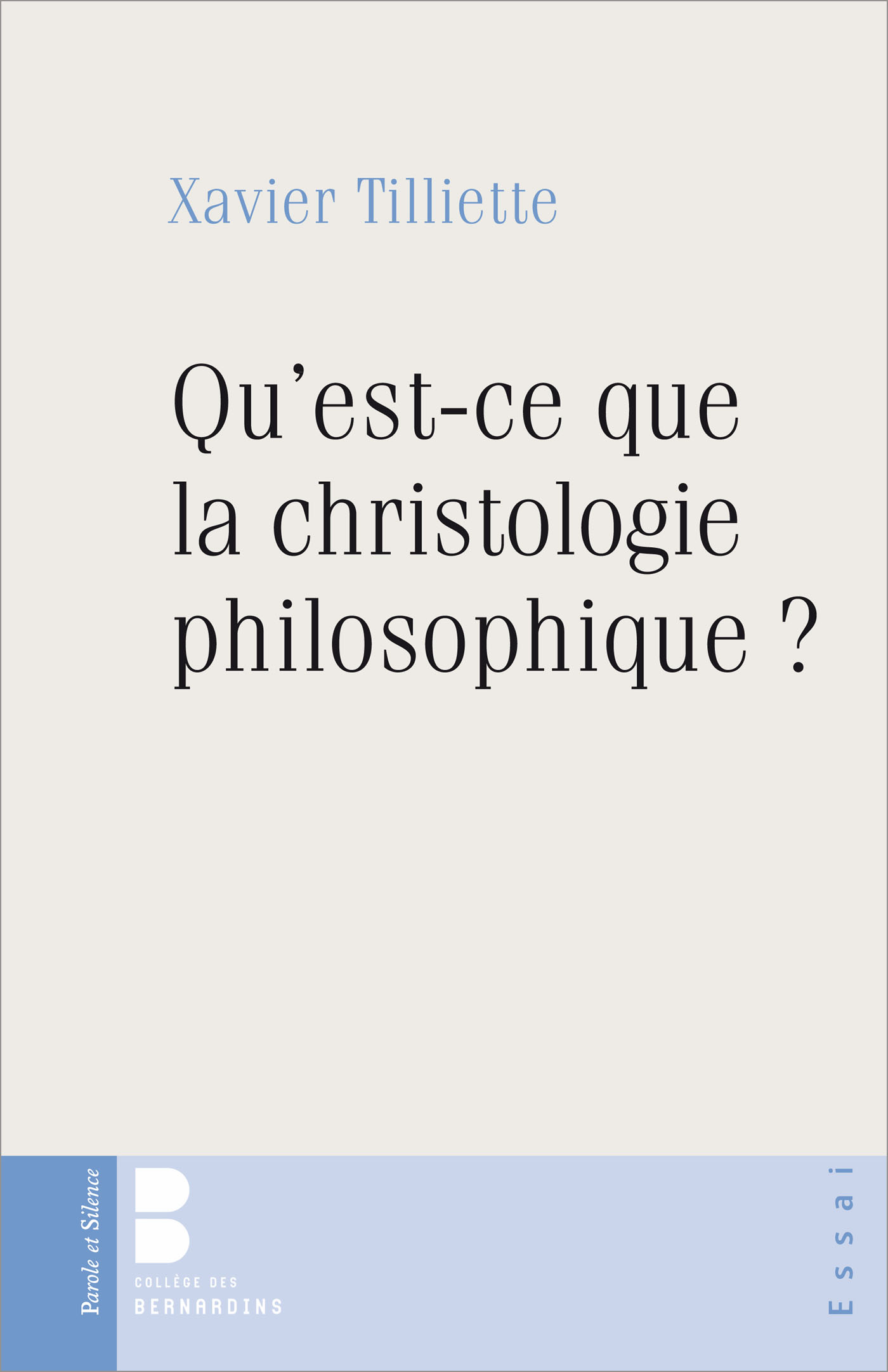 Qu'est-ce que la christologie philosophique ?